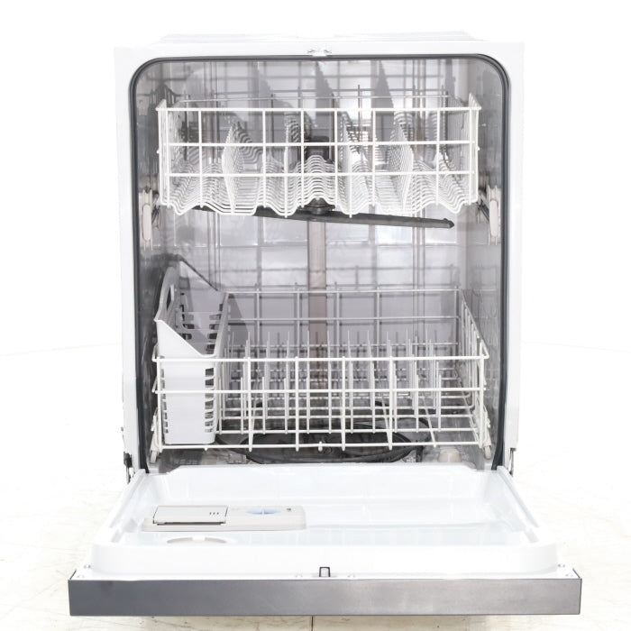 Pictures of Standard 24 in Width Stainless Steel ENERGY STAR Whirlpool Built In Dishwasher with 1-Hour Wash Cycle - Scratch & Dent - Moderate - Neu Appliance Outlet - Discount Appliance Outlet in Austin, Tx