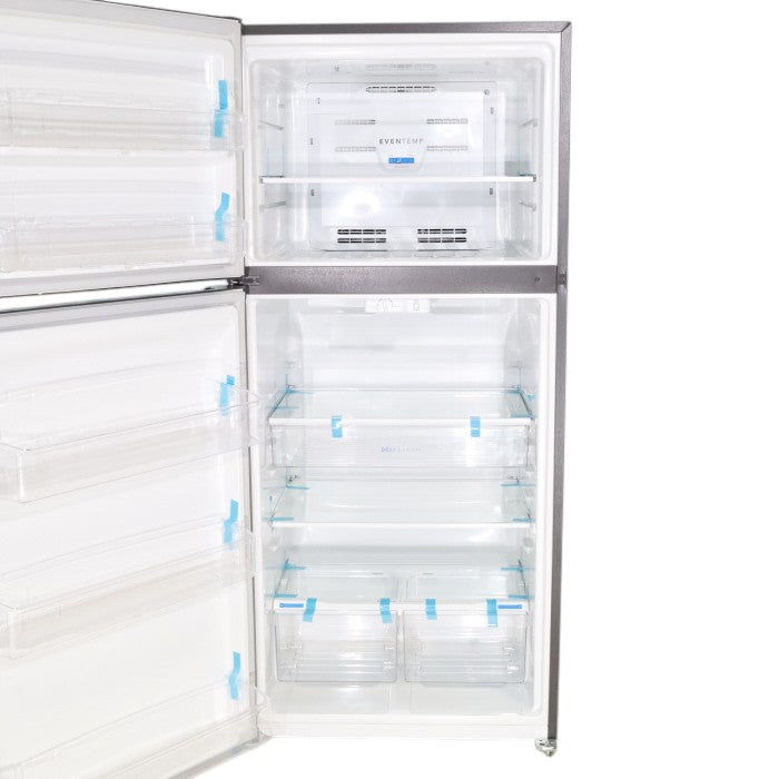 Pictures of 30 in. Wide EasyCare Stainless Steel Frigidaire 20.0 cu. ft. Top Freezer Refrigerator with EvepTemp Cooling System - Certified Refurbished - Neu Appliance Outlet - Discount Appliance Outlet in Austin, Tx