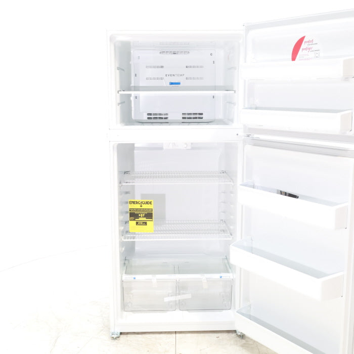 Pictures of White Frigidaire 18.3 cu. ft. Top Freezer Refrigerator with Garage-Ready Design - Scratch & Dent - Minor - Neu Appliance Outlet - Discount Appliance Outlet in Austin, Tx