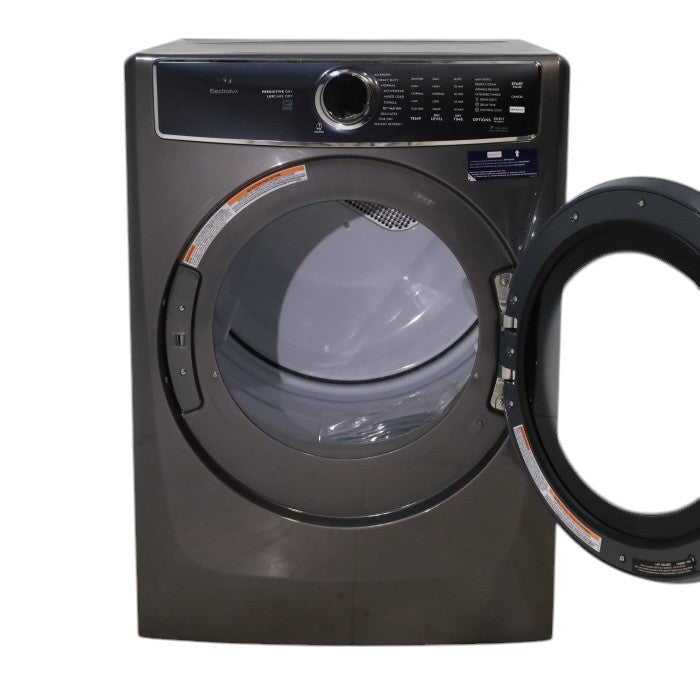 Pictures of Titanium Electrolux 500 Series Electric Steam 8.0 cu ft ENERGY STAR Dryer with Instant Refresh Cycle - Scratch & Dent - Minor - Neu Appliance Outlet - Discount Appliance Outlet in Austin, Tx