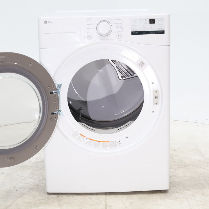 Pictures of ENERGY STAR LG 7.4 cu. ft. Electric Vented Dryer with Sensor Dry and SmartThinQ Technology - Open Box - Neu Appliance Outlet - Discount Appliance Outlet in Austin, Tx