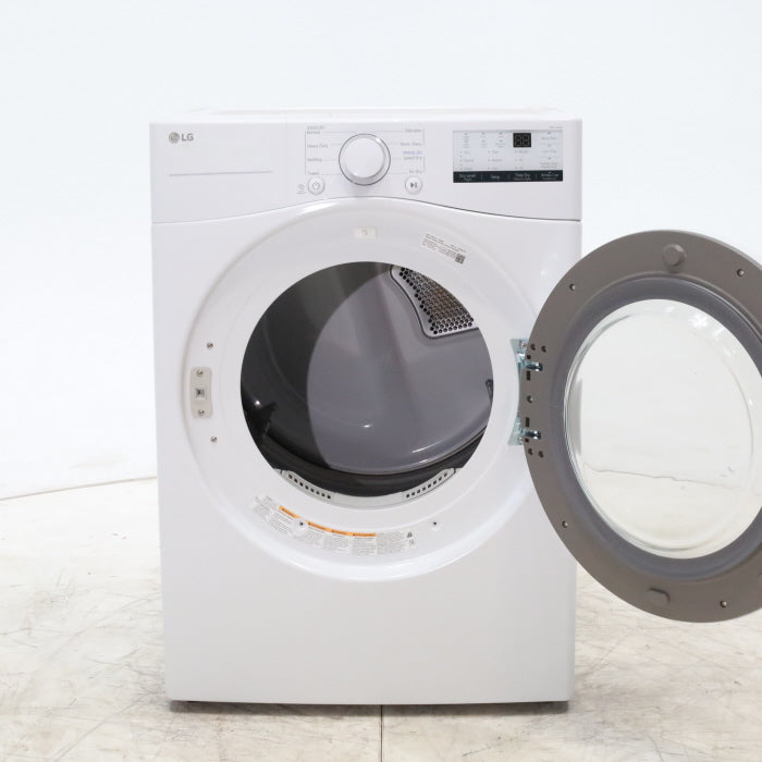 Pictures of ENERGY STAR LG 7.4 cu. ft. Electric Vented Dryer with Sensor Dry and SmartThinQ Technology - Certified Refurbished - Neu Appliance Outlet - Discount Appliance Outlet in Austin, Tx