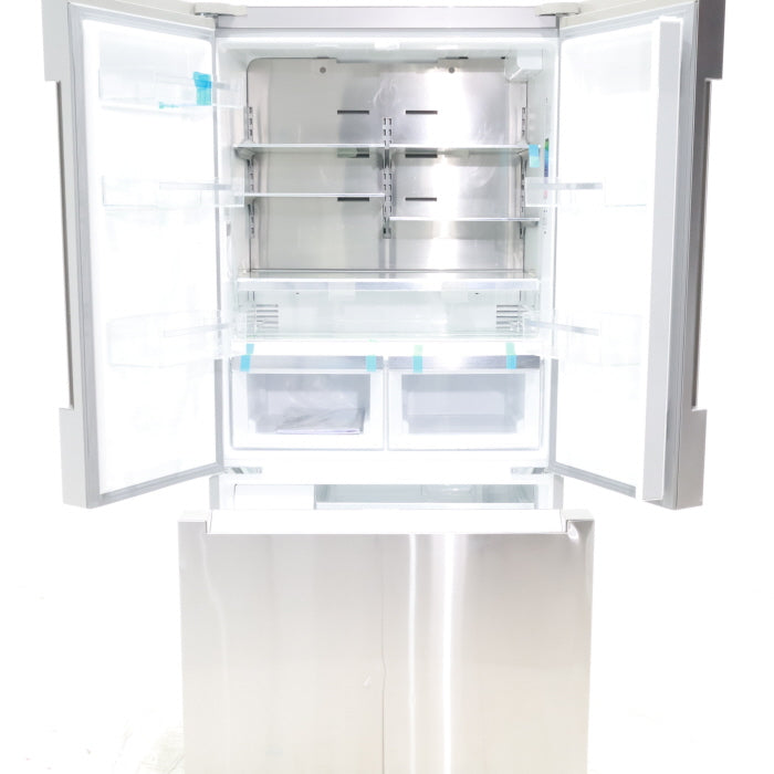 Bosch 800 Series Stainless Steel 36 inch Wide 20.8 cu. ft. Smart Counter Depth French Door Refrigerator with Internal Water and Ice - Scratch & Dent - Moderate