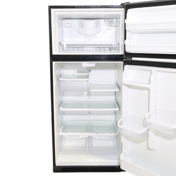 Pictures of 30" Wide Frigidaire Gallery Stainless Steel 18.3-cu ft Top-Freezer Refrigerator with Adjustable Spill Proof Glass - Certified Refurbished - Neu Appliance Outlet - Discount Appliance Outlet in Austin, Tx