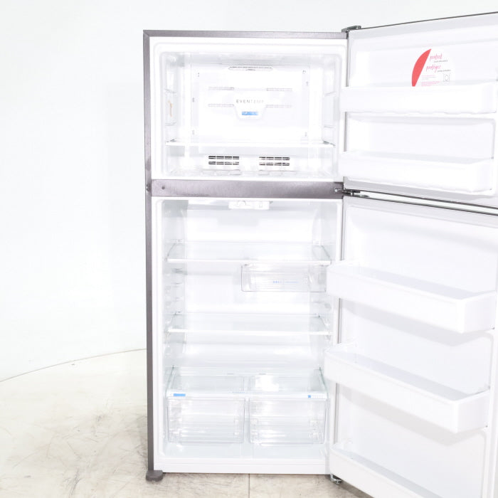 Pictures of 30"  Wide Stainless Steel Frigidaire 18.3 cu. ft. Top Freezer Refrigerator with EvenTemp Cooling System - Neu Appliance Outlet - Discount Appliance Outlet in Austin, Tx