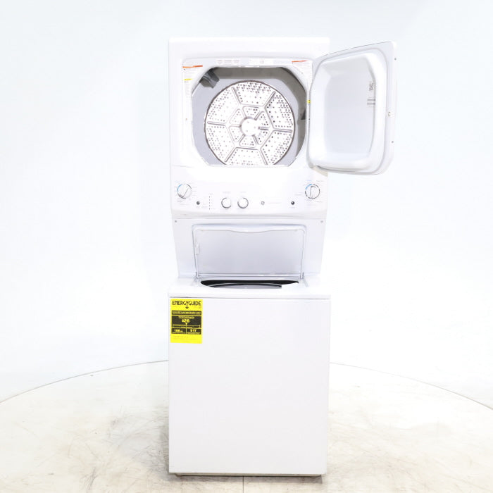 Pictures of GE 3.8 cu. ft. Laundry Center Washer and 5.9 cu. ft. Electric Dryer with Electro-Mechanical Rotary Dial Controls - Scratch & Dent - Minor - Neu Appliance Outlet - Discount Appliance Outlet in Austin, Tx