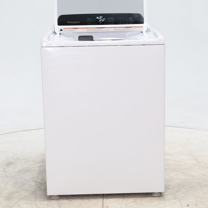 Pictures of White Whirlpool 4.7 - 4.8 cu ft Capacity Top-Load Washer with 2 in 1 Removable Agitator - Scratch & Dent - Minor - Neu Appliance Outlet - Discount Appliance Outlet in Austin, Tx