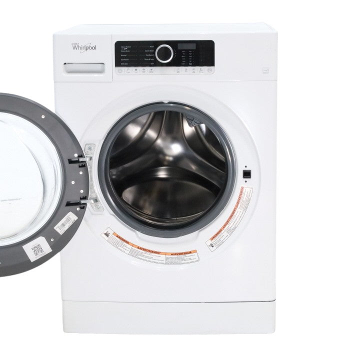 Pictures of 24 inch Wide Compact Whirlpool Front load 1.9 cu ft Capacity ENERGY STAR Washing Machine with Tailored Fabric Care an Tumble Fresh Option - Scratch & Dent - Minor - Neu Appliance Outlet - Discount Appliance Outlet in Austin, Tx