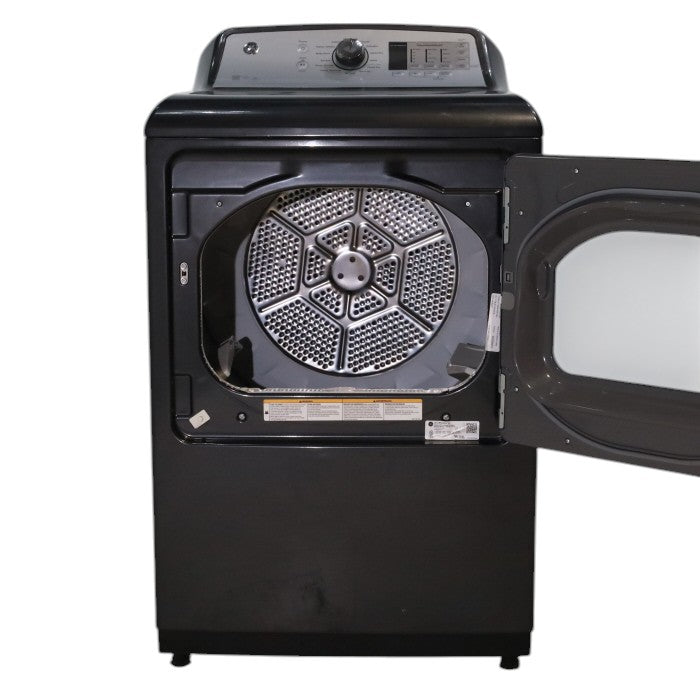 Pictures of Diamond Gray ENERGY STAR GE 7.4 cu. ft. Steam Electric Dryer with My Cycle - Certified Refurbished - Neu Appliance Outlet - Discount Appliance Outlet in Austin, Tx