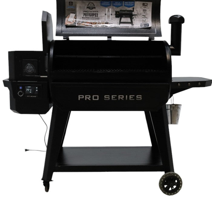 Pictures of Pit Boss Wood Pellet Pro Series V3 1150-Sq in Grey Pellet Grill with Smart Compatibility - Open Box - Neu Appliance Outlet - Discount Appliance Outlet in Austin, Tx