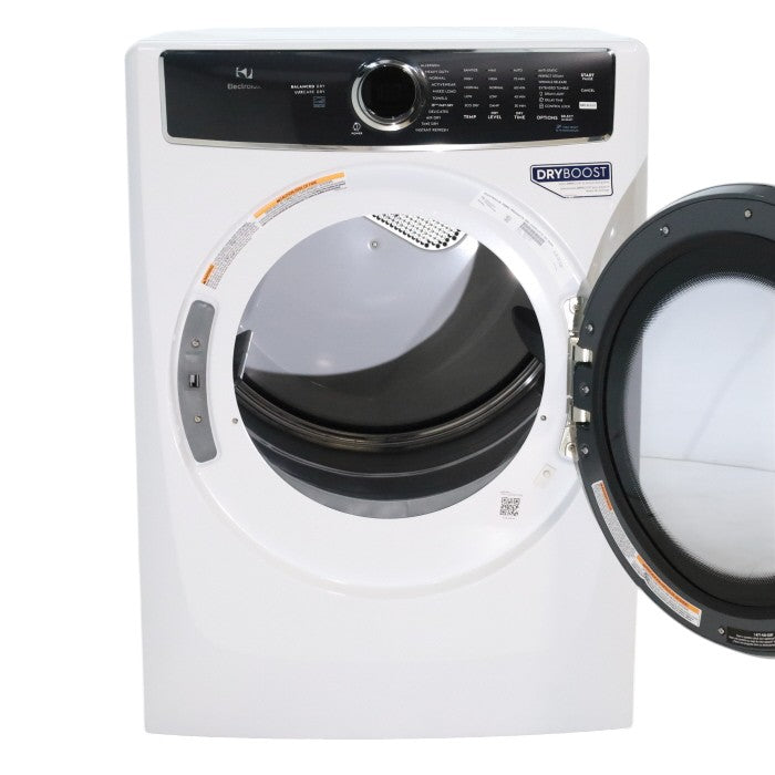 Pictures of ENERGY STAR Electrolux 8.0 cu. ft. Front Load Electric Dryer with Perfect Steam ELFE7637AW - Scratch & Dent - Minor - Neu Appliance Outlet - Discount Appliance Outlet in Austin, Tx
