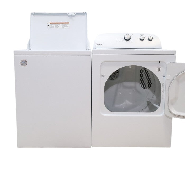 Pictures of HE Whirlpool 3.5 cu. ft. Top Load Washing Machine with Deep Water Wash and 7 cu. ft. Electric Dryer with AutoDry- Open Box - Neu Appliance Outlet - Discount Appliance Outlet in Austin, Tx