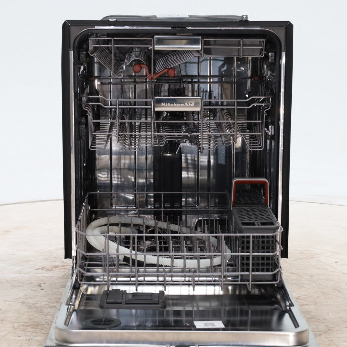 Pictures of 24 in. PrintShield Stainless Steel ENERGY STAR KitchenAid Top Control Dishwasher with FreeFlex Third Rack - Open Box - Neu Appliance Outlet - Discount Appliance Outlet in Austin, Tx