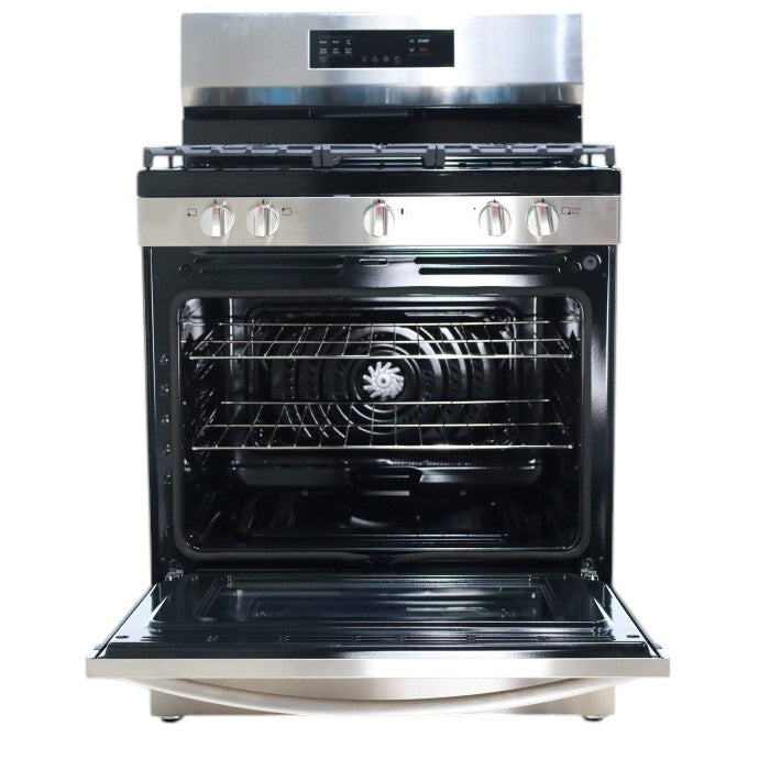 Pictures of Frigidaire Stainless Steel 30" Gas Range with Air Fry and Five Burner Cooktop - Scratch & Dent - Minor - Neu Appliance Outlet - Discount Appliance Outlet in Austin, Tx