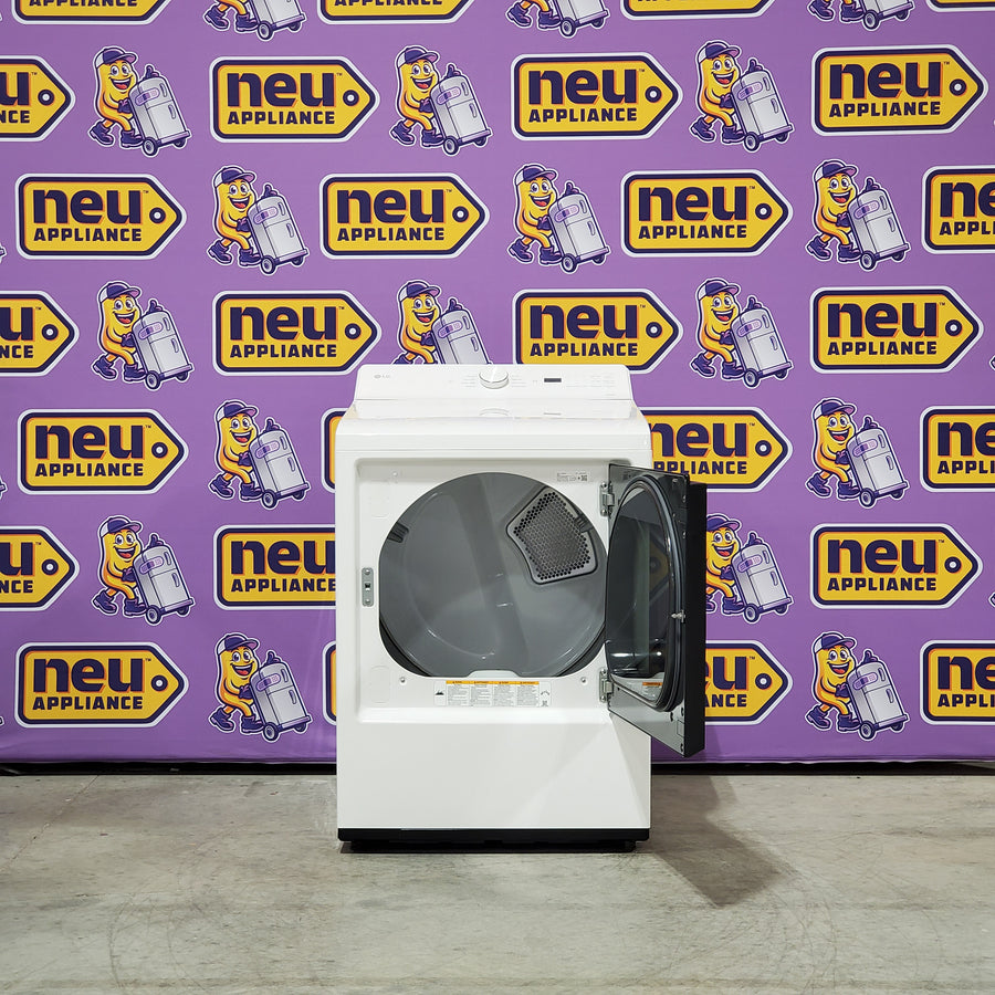 LG 7.3 cu. ft. Ultra Large Capacity Rear Control Electric Dryer with AI Sensing and ThinQ® Smart Features 6SD37 - DLE8200W - Open Box