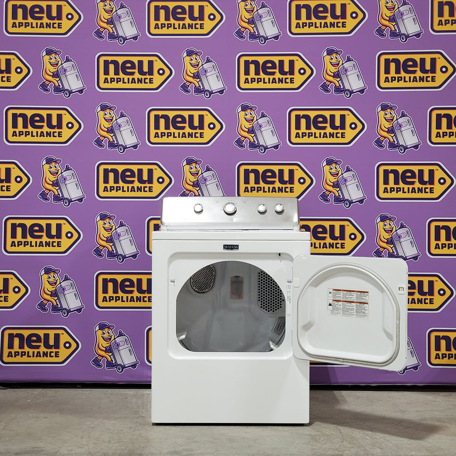 Maytag Large Capacity Top Load Dryer with Wrinkle Control – 7.0 cu. ft. 05CR61 - MEDC465HW - Certified Refurbished