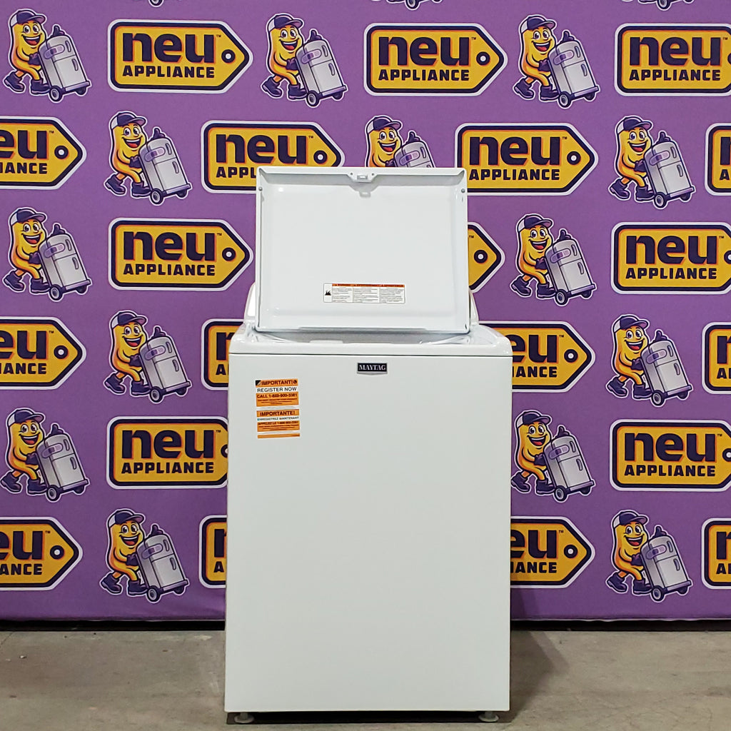 Maytag Top Load 4.5 Cu. Ft. Washer with Deep Fill in White 3SD901 - MVW4505MW - Open Box