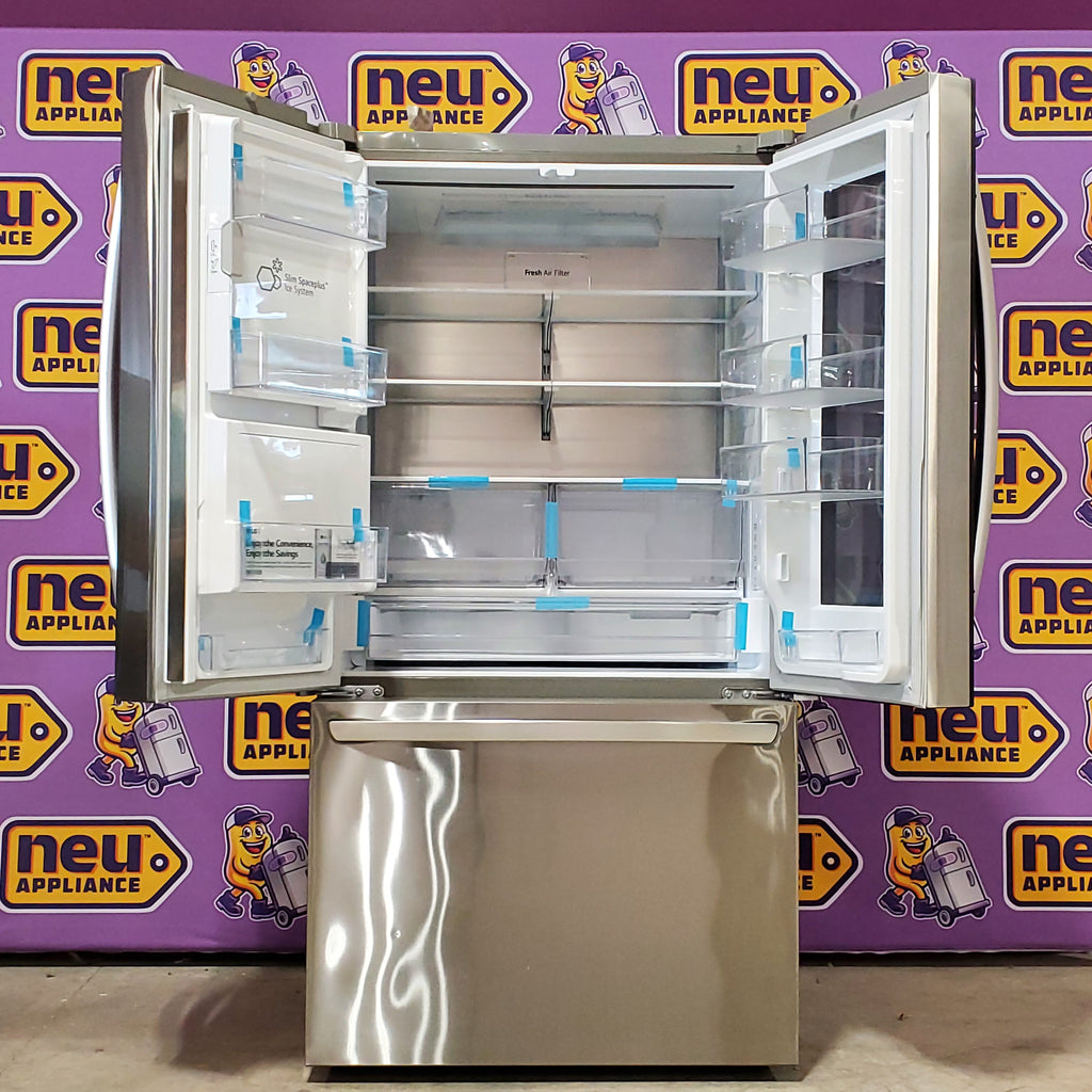 LG 26 cu. ft. Smart InstaView® Counter-Depth MAX™ French Door Refrigerator 17SD118 - LRFOC2606S - Scratch & Dent (Minor)