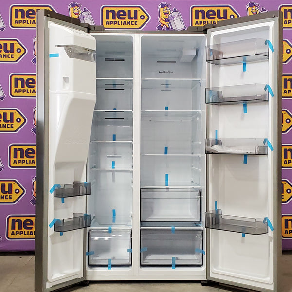 Hisense 29.1 cu. ft. Standard Depth Side by Side Refrigerator Stainles