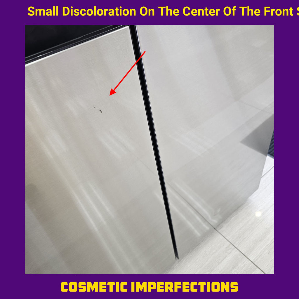 Pictures of Bespoke Stainless Steel 4-Door Flex™ Full Depth Refrigerator (29 cu. ft.) with AI Family Hub™ Screen + and AI Vision Inside™ - 4SD430 - RF29DB9900QDAA - Scratch & Dent (Minor) - Neu Appliance Outlet - Discount Appliance Outlet in Austin, Tx