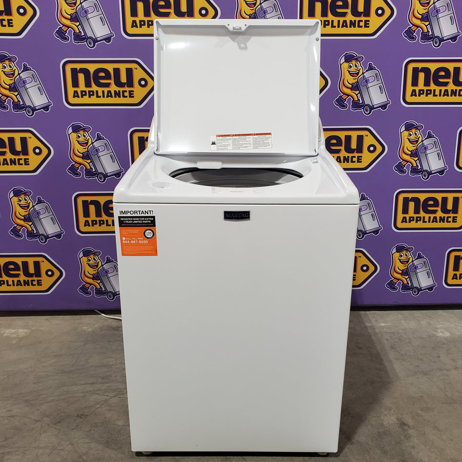 Maytag Top Load 4.5 Cu. Ft. Washer with Deep Fill in White 22221433 - MVW4505MW - Open Box