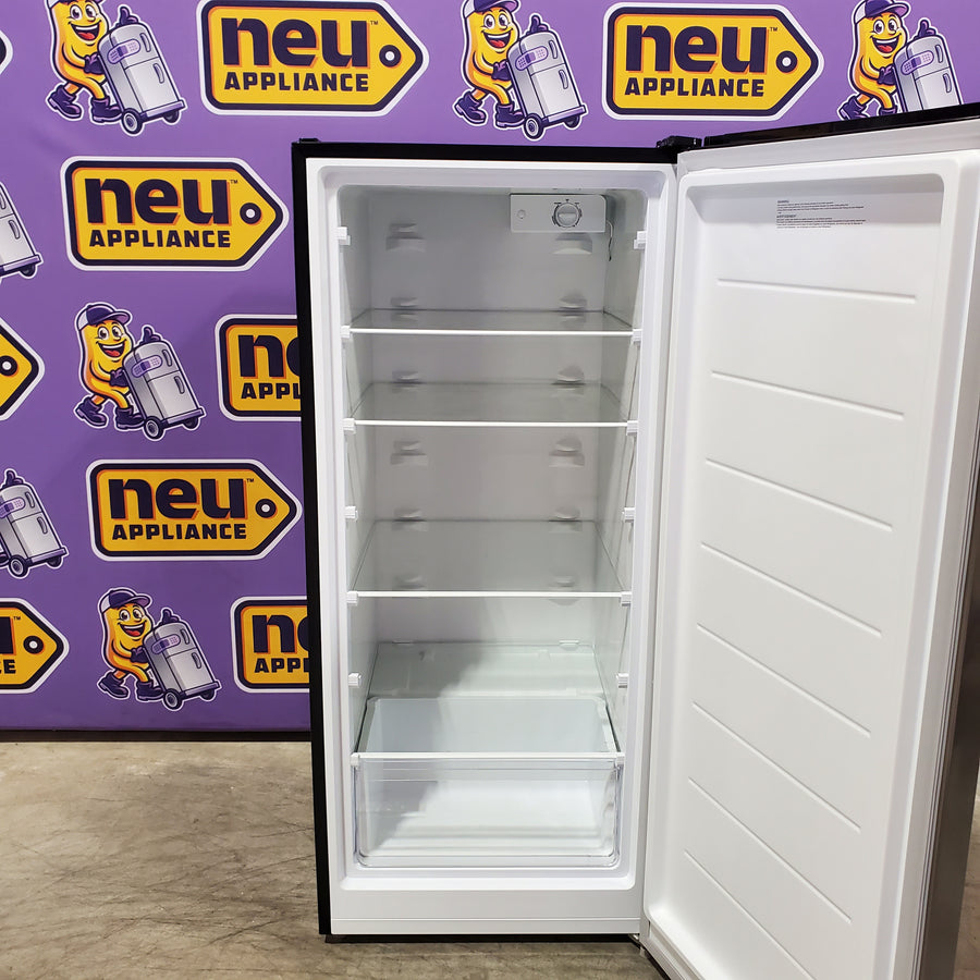 Vissani 7.1 cu. ft. Manual Defrost Convertible Upright Freezer in Stainless Steel Look MDUFC7SS4 - Open Box