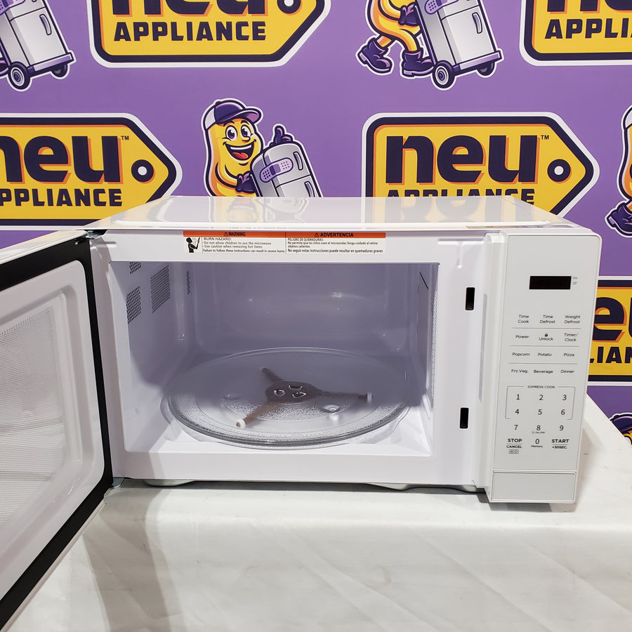 Vissani 1.1 cu. ft. 1000-Watt Countertop Microwave in White 251316SD1183 - EM0P042KVWCL - Scratch & Dent (Minor)