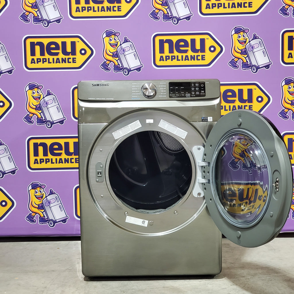 Pictures of Samsung 7.5 cu. ft. Front Load Electric Dryer with Steam 3SD633 - DVE45B6300P - Scratch & Dent (Minor) - Neu Appliance Outlet - Discount Appliance Outlet in Austin, Tx