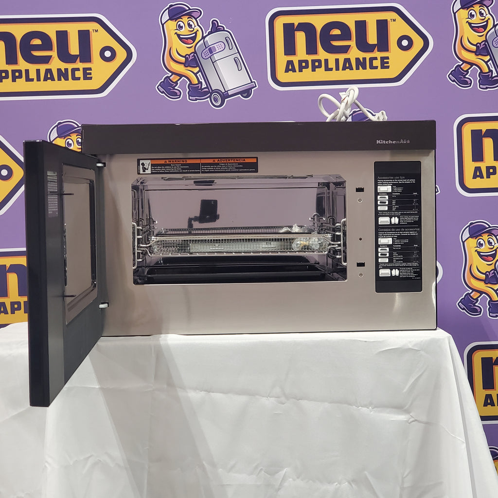 KitchenAid® Multifunction Over-the-Range Oven with Flush Built-In Design 5SD213 - KMMF530PBS - Scratch & Dent (Minor)