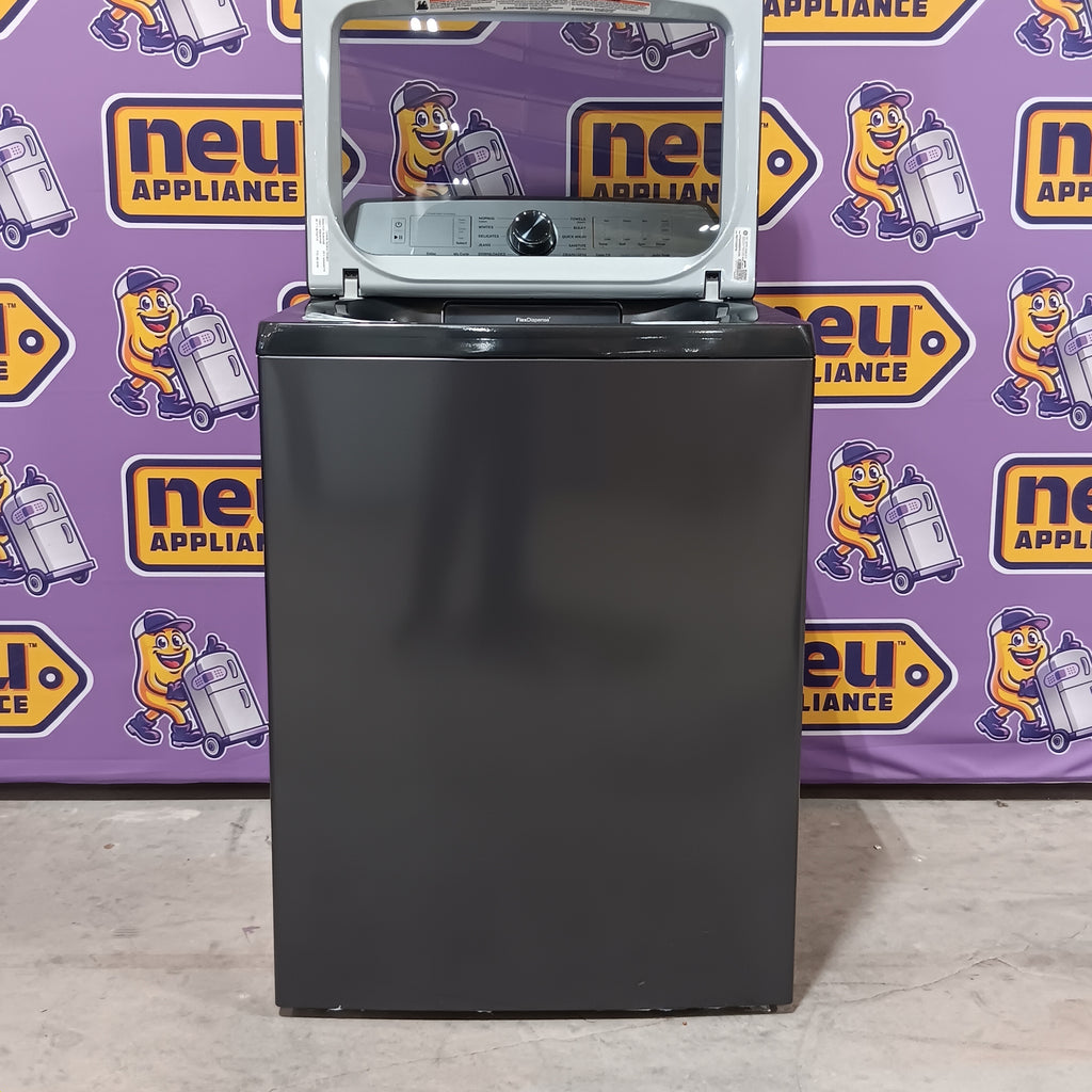 Pictures of GE Profile™ ENERGY STAR® 5.0 cu. ft. Capacity Washer with Smarter Wash Technology and FlexDispense™ PTW600BPRDG - New in Box - Neu Appliance Outlet - Discount Appliance Outlet in Austin, Tx