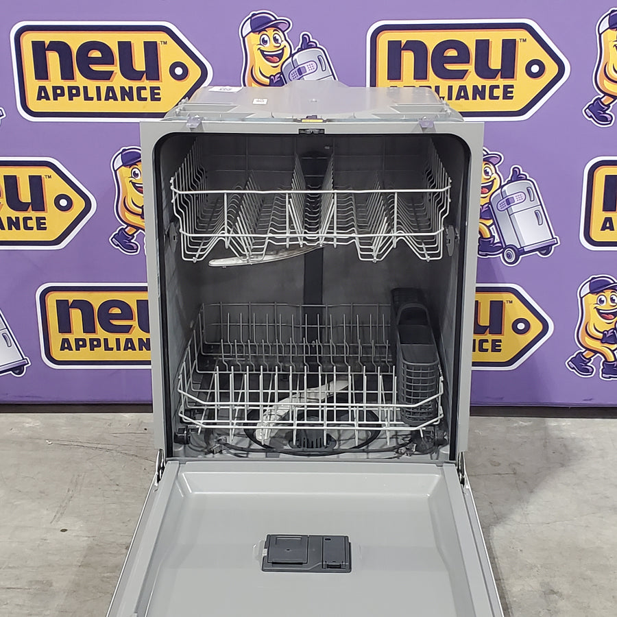 GE® ENERGY STAR® Dishwasher with Front Controls in White 25134SD481 - GDF460PGTWW - Open Box