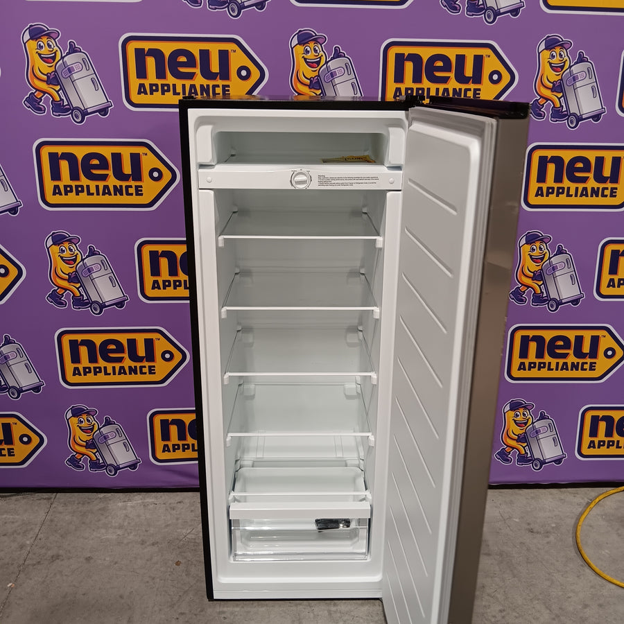 Vissani 7.1 cu. ft. Manual Defrost Convertible Upright Freezer in Stainless Steel Look MDUFC7SS - Scratch & Dent (Major)