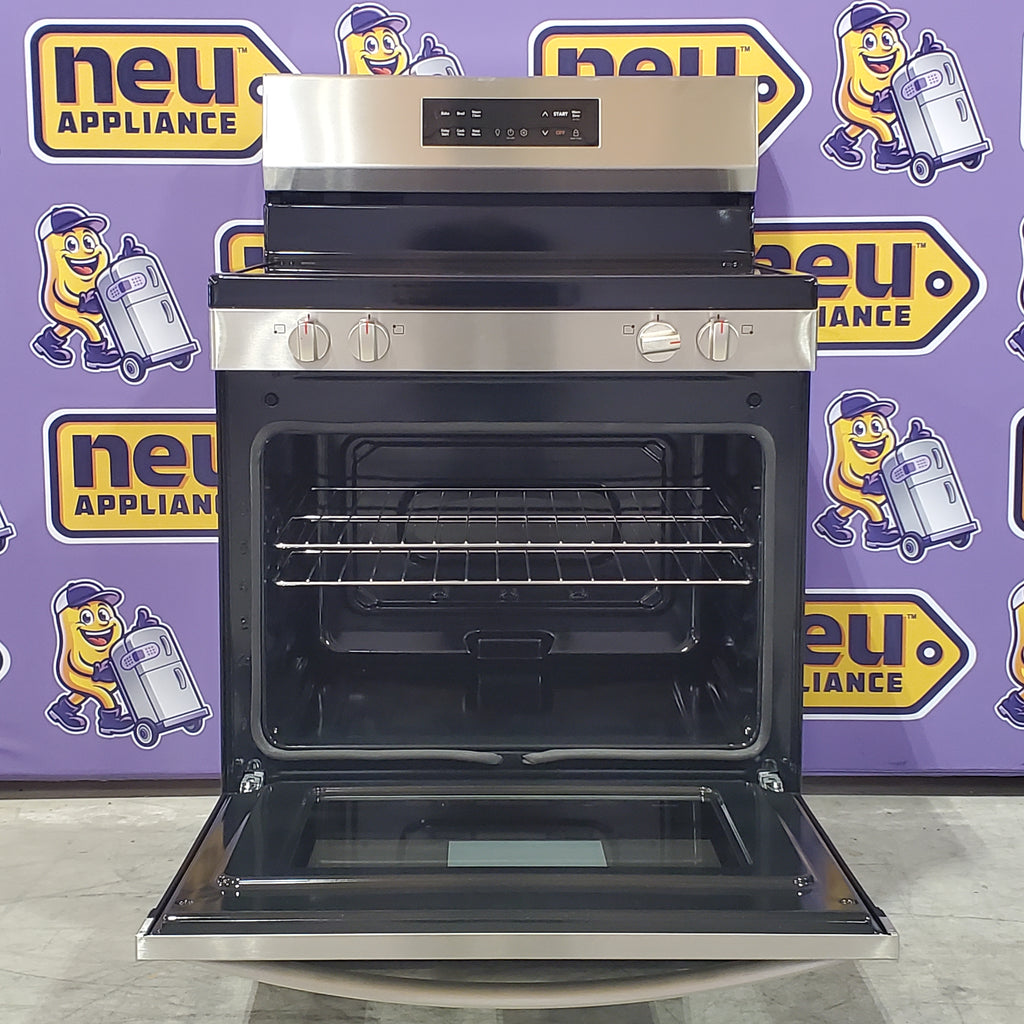 Pictures of Frigidaire Electric Range with EvenTemp and Steam Clean in Stainless Steel - 3SD446 - FCRE3062AS - Open Box - Neu Appliance Outlet - Discount Appliance Outlet in Austin, Tx