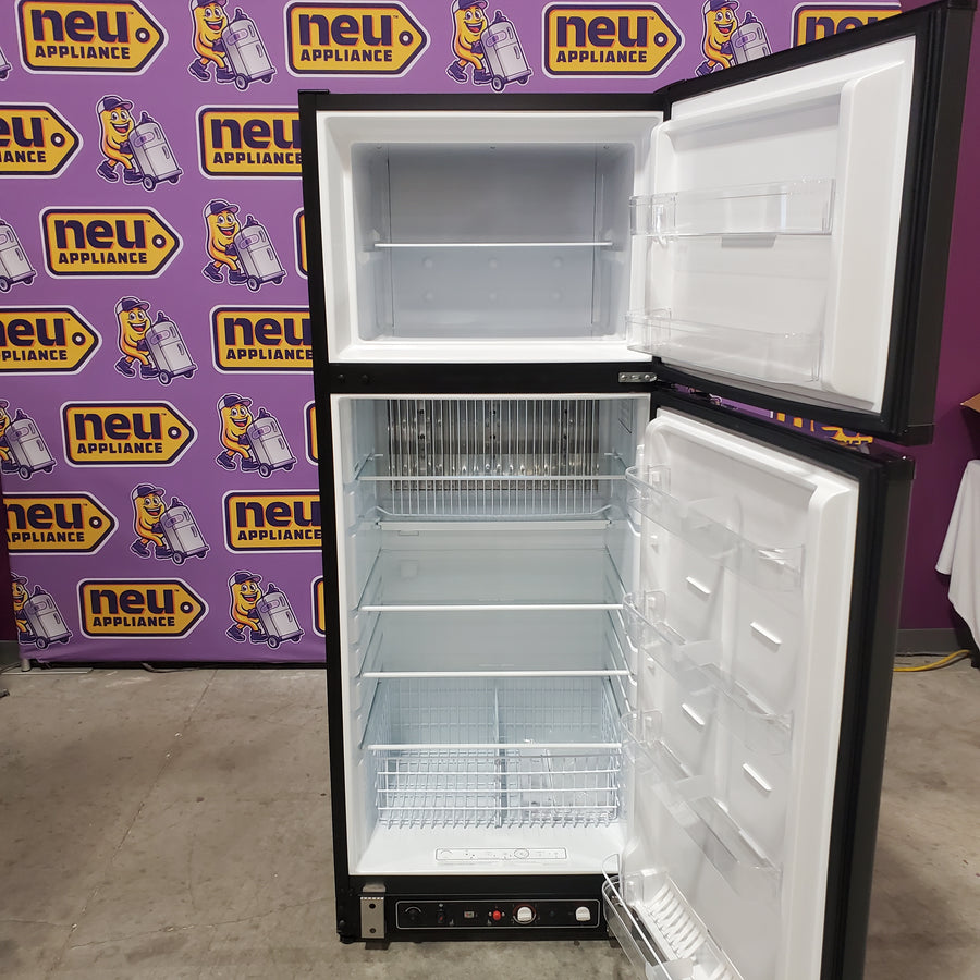 Unique Off-Grid 27 in. 14 cu. ft. Propane Top Freezer Refrigerator in Black UGP-14C - Open Box