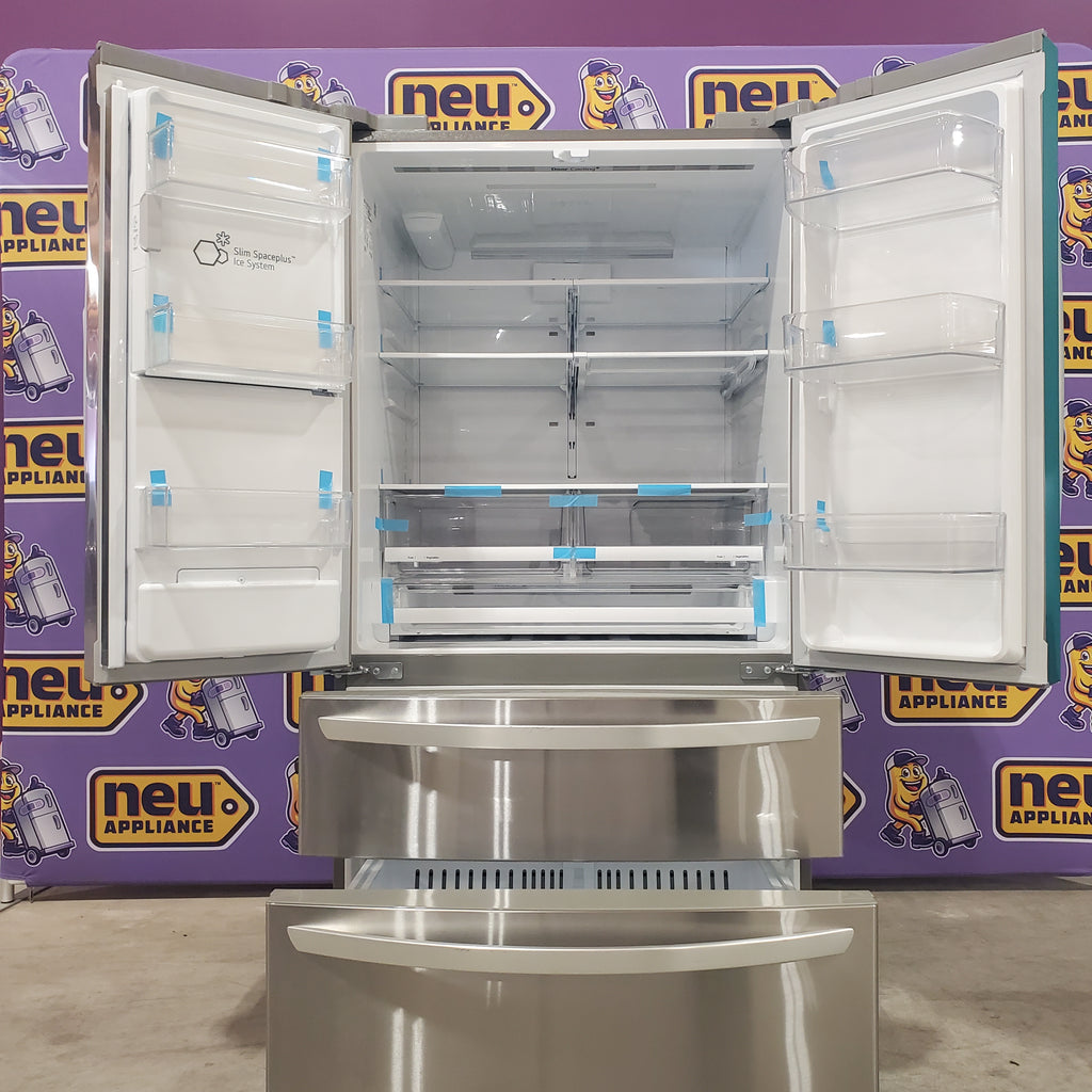 Pictures of LG 27.8-cu ft 4-Door French Door Refrigerator with Dual Ice Maker (Fingerprint Resistant Steel) ENERGY STAR - LRMXS2806S Scratch and Dent (Minor) - Neu Appliance Outlet - Discount Appliance Outlet in Austin, Tx