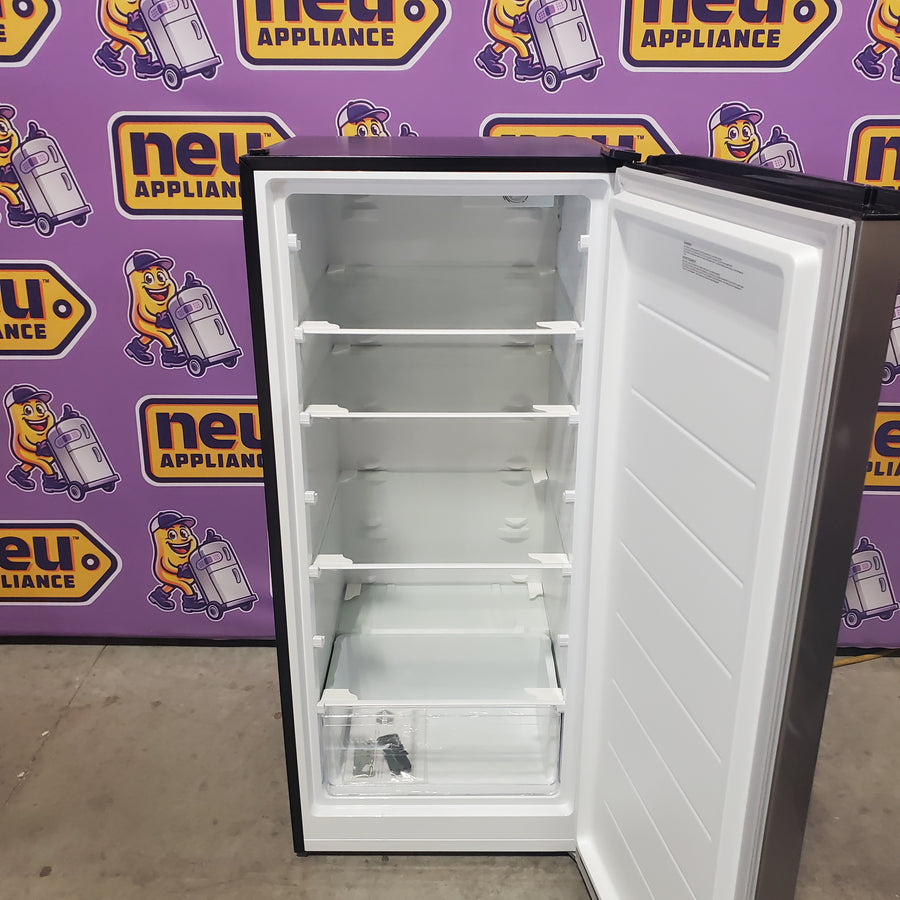 Vissani 7.1 cu. ft. Manual Defrost Convertible Upright Freezer in Stainless Steel Look MDUFC7SS4 - Scratch & Dent (Moderate)