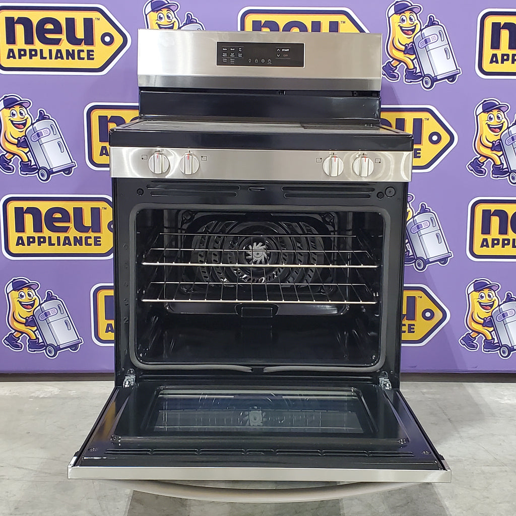 Pictures of Frigidaire 30" Electric Range with Five Cooktop Element, Air Fry and Self Cleaning FCRE3083AS - Open Box - Neu Appliance Outlet - Discount Appliance Outlet in Austin, Tx