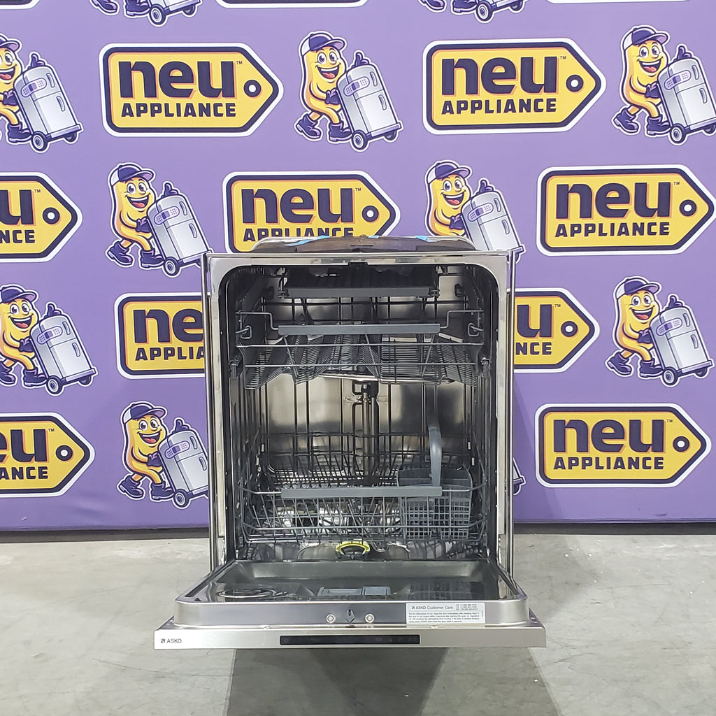 Pictures of ASKO 24" Dishwasher with Front Control, Pocket Handle, Stainless Steel tub, 3 Racks, 42 dBA, ADA DBI564IS - Open Box - Neu Appliance Outlet - Discount Appliance Outlet in Austin, Tx