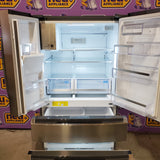 Frigidaire Gallery 26 Cu. Ft. Standard-Depth 4-Door French Door Refrigerator in Fingerprint Resistant Stainless Steel GRMS2773AF - Scratch & Dent (Minor)