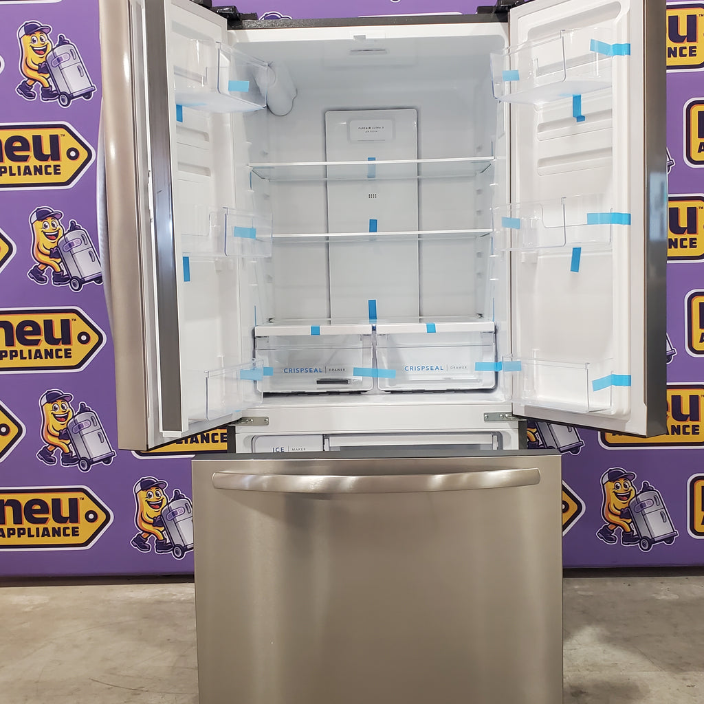 Pictures of Frigidaire 18 Cu. Ft. Counter-Depth French Door Refrigerator FRFG1723AV - Scratch & Dent (Moderate) - Neu Appliance Outlet - Discount Appliance Outlet in Austin, Tx