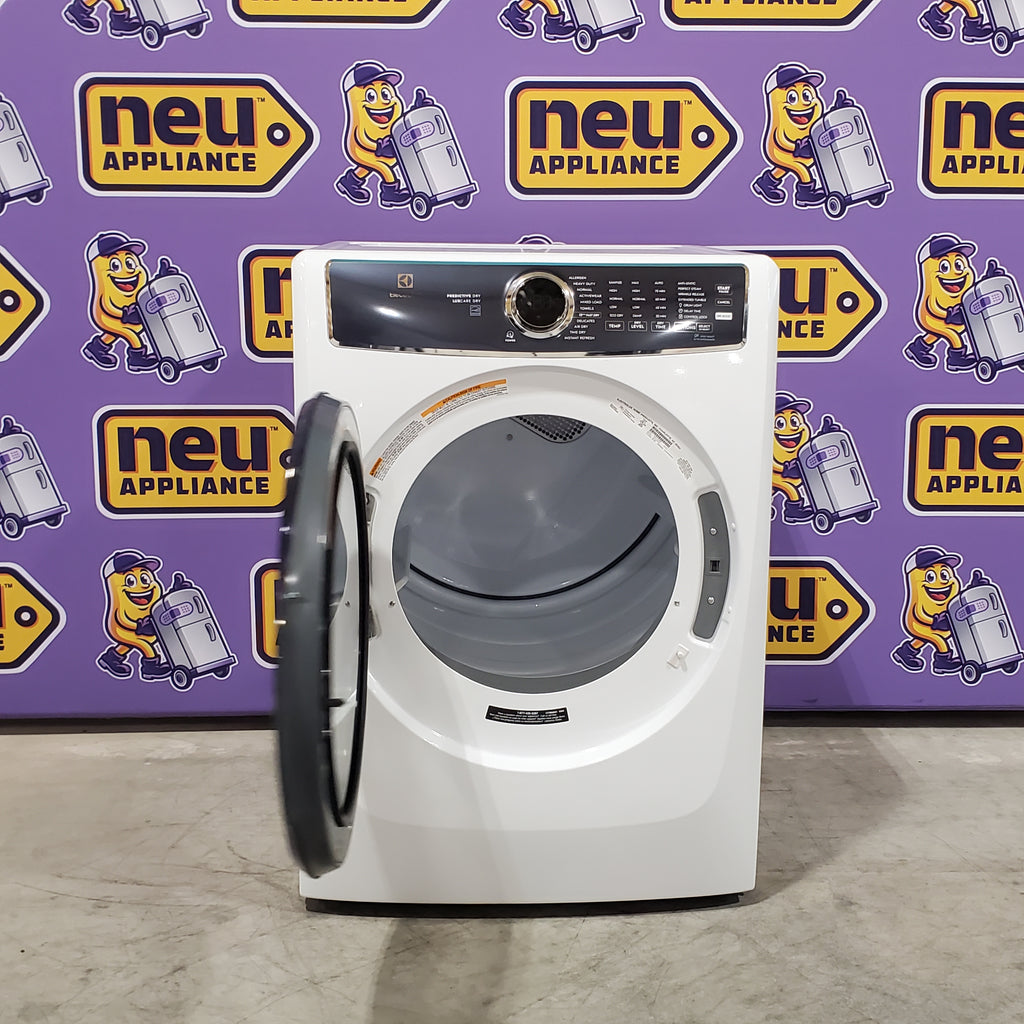 Pictures of Electrolux 8.0 Cu. Ft. Front Load Perfect Steam™ Gas Dryer with LuxCare® Dry and Instant Refresh ELFG7626BW - Scratch & Dent (Minor) - Neu Appliance Outlet - Discount Appliance Outlet in Austin, Tx