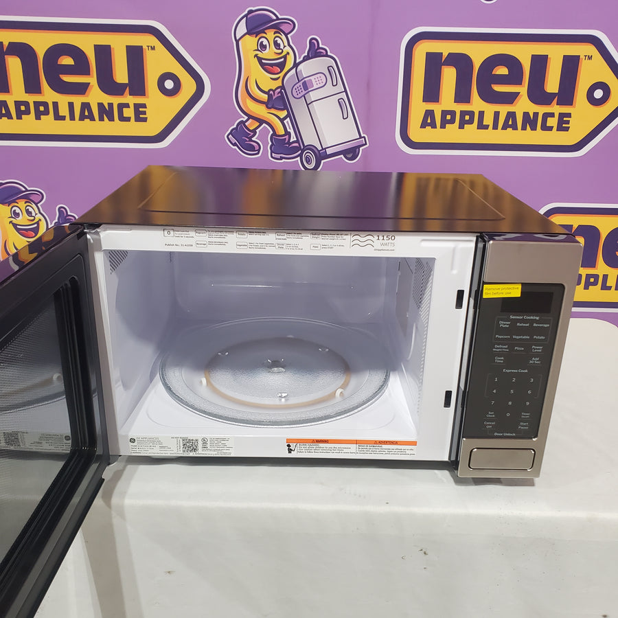 GE® 1.6 Cu. Ft. Countertop Microwave Oven in Stainless Steel GCST16S1WSS - Open Box