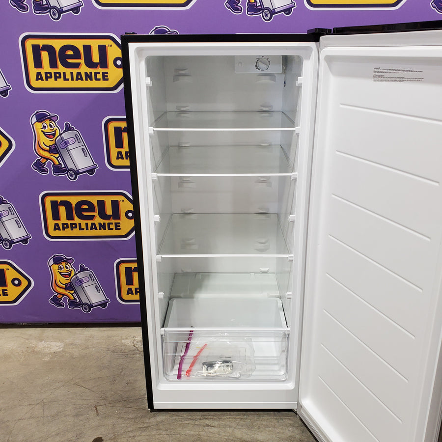 Vissani 7.1 cu. ft. Manual Defrost Convertible Upright Freezer in Stainless Steel Look MDUFC7SS4 - Scratch & Dent (Minor)