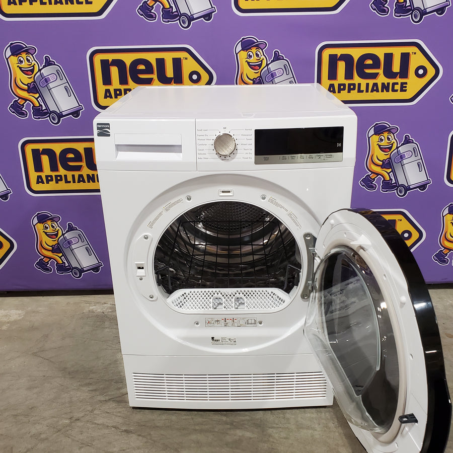 Kenmore 4.0 cu. ft. Ventless Front-Load Stackable Front-Load Dryer in White 2681202 - Scratch & Dent (Minor)