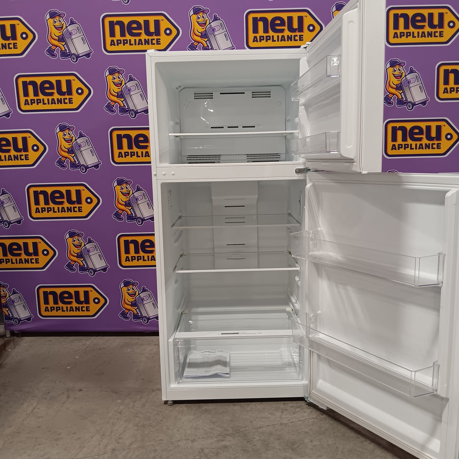 Vissani 14.2 cu. ft. Top Freezer Refrigerator in White, Garage Ready 251311SD1008 - MDTF14WH5 - Scratch & Dent (Minor)