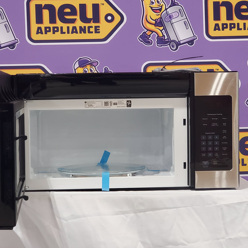 GE® 1.6 Cu. Ft. Over-the-Range Microwave Oven in Stainless Steel 5SD217 - JVM3160RFSS - Scratch & Dent (Minor)