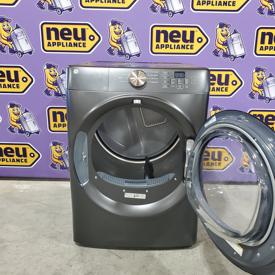 GE® ENERGY STAR® 7.8 cu. ft. Capacity Smart Front Load Electric Dryer GE9934 - GFD35ESPYDS - New In Box