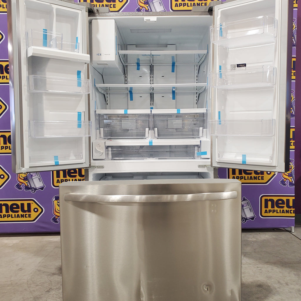 Pictures of Frigidaire 28 Cu. Ft. Standard-Depth French Door Refrigerator in Stainless Steel FRFS2823AF - Scratch & Dent (Moderate) - Neu Appliance Outlet - Discount Appliance Outlet in Austin, Tx