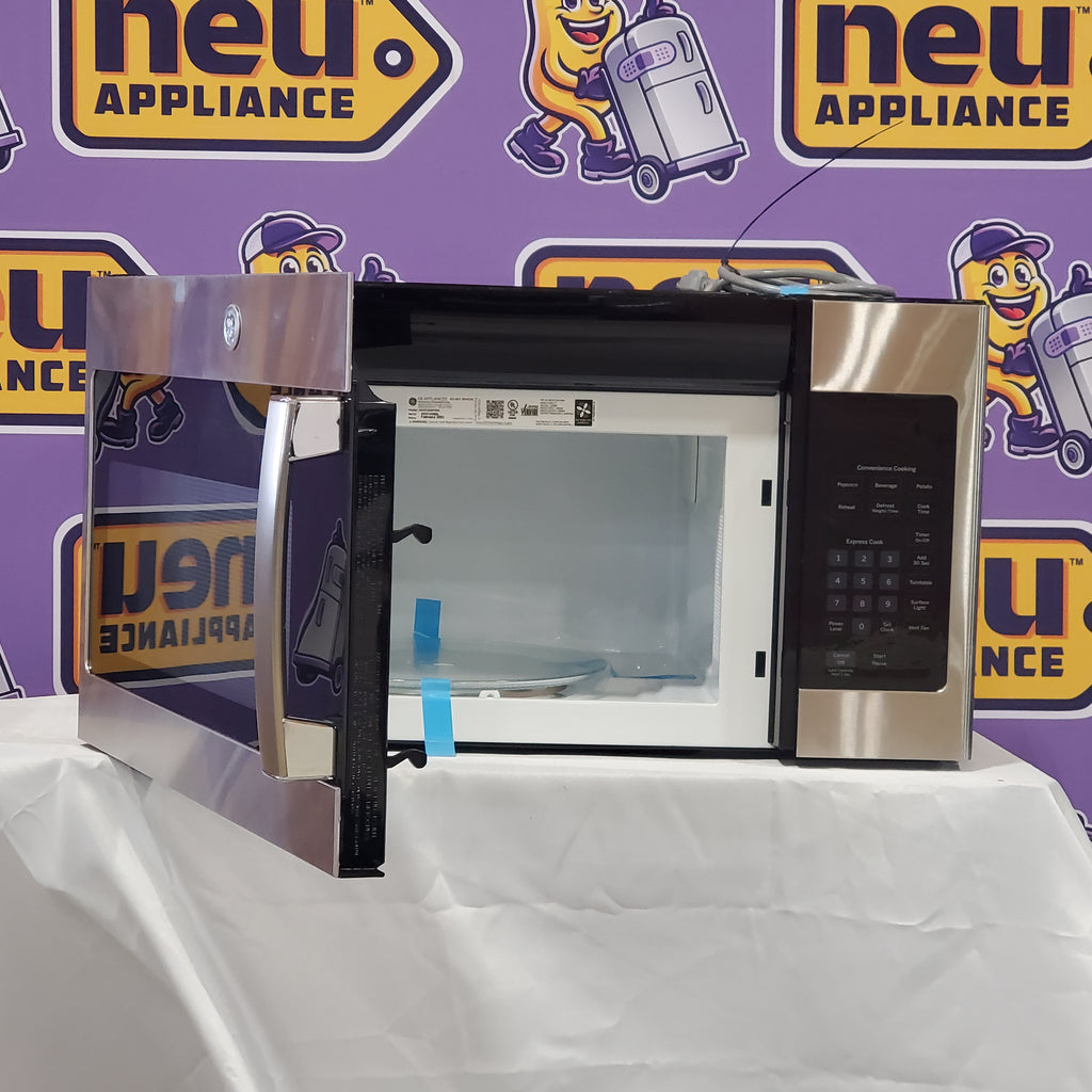 GE® 1.6 Cu. Ft. Over-the-Range Microwave Oven in Stainless Steel 5SD221 - JVM3160RFSS - Scratch & Dent (Minor)