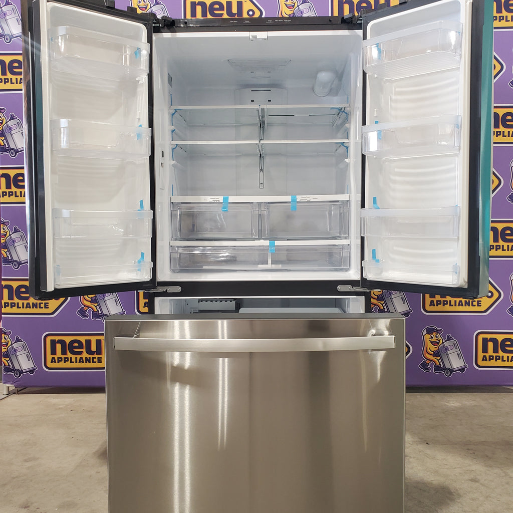 Pictures of GE 27-cu ft French Door Refrigerator with Ice Maker (Fingerprint-resistant Stainless Steel) ENERGY STAR-GNE27JYMXFS-Open Box - Neu Appliance Outlet - Discount Appliance Outlet in Austin, Tx